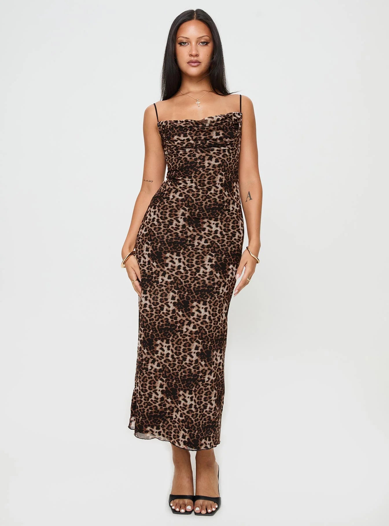 Sugar Maxi Dress - Leopard