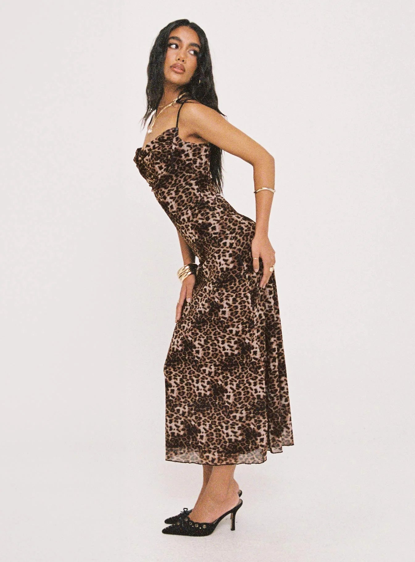 Sugar Maxi Dress - Leopard