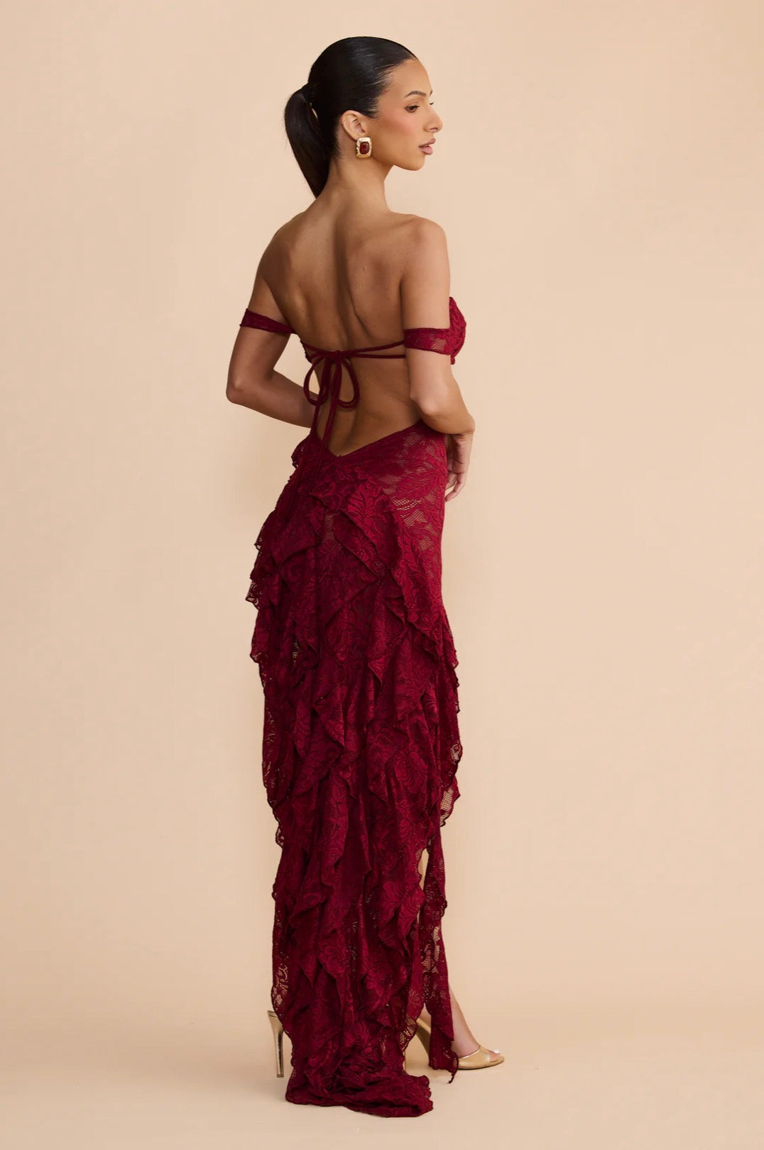 Miah Maxi Dress - Shiraz Lace