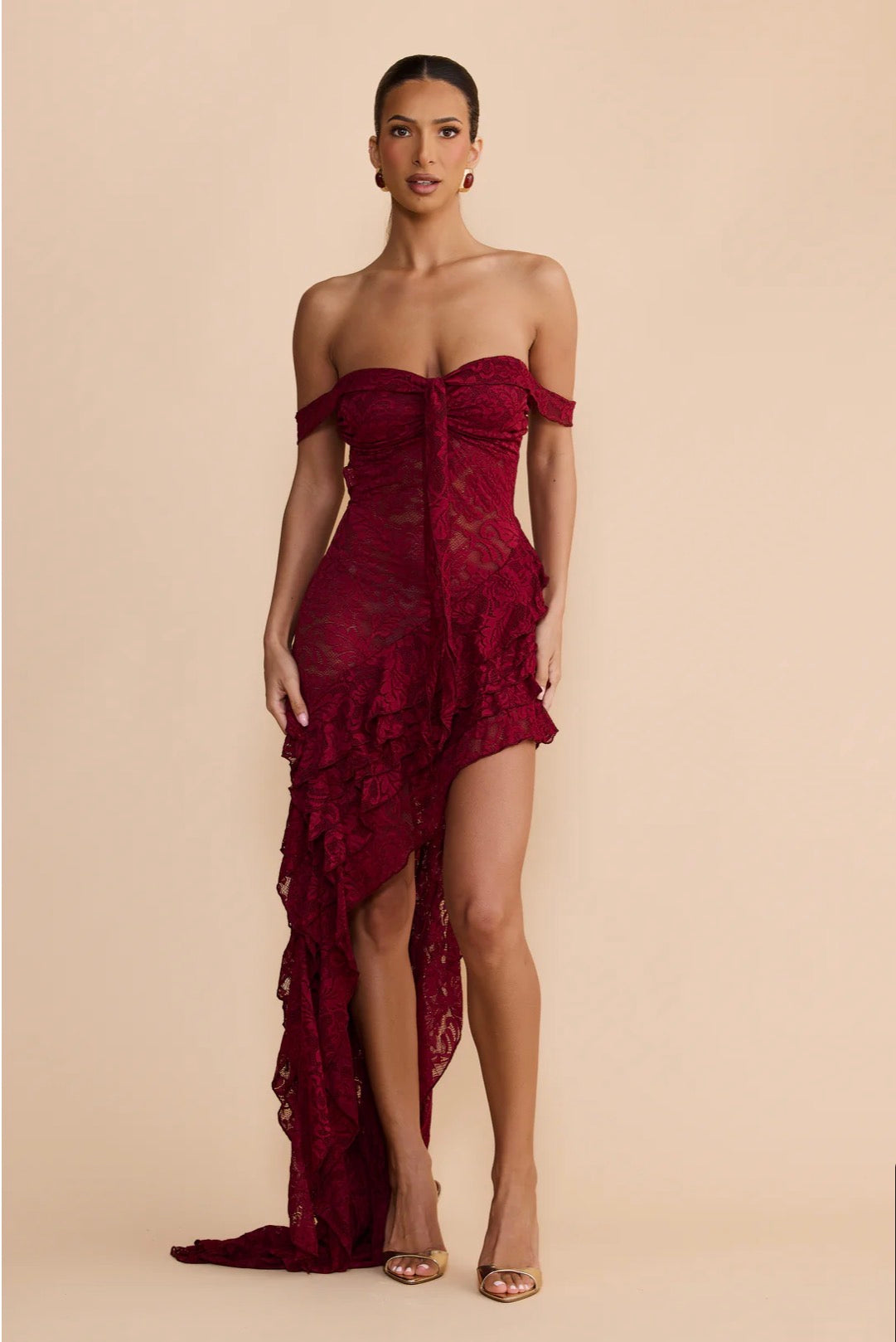 Miah Maxi Dress - Shiraz Lace