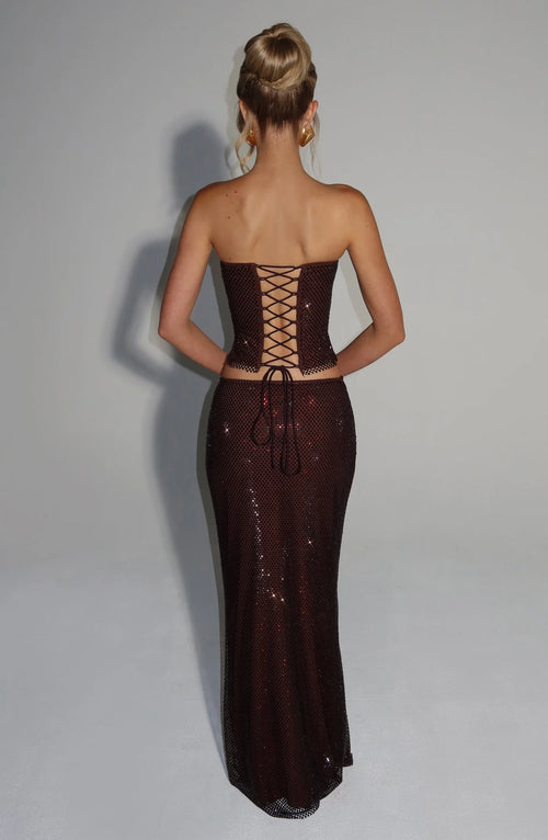 Hali Maxi Set - Plum